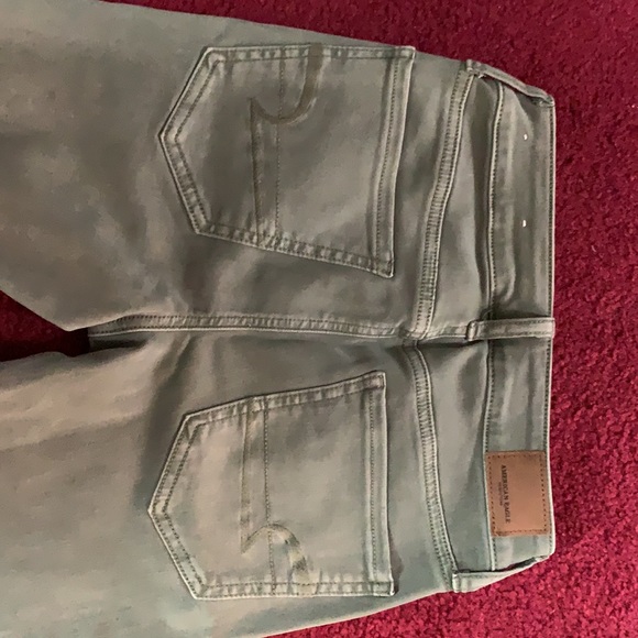 Green skinny jeans - Picture 3 of 3